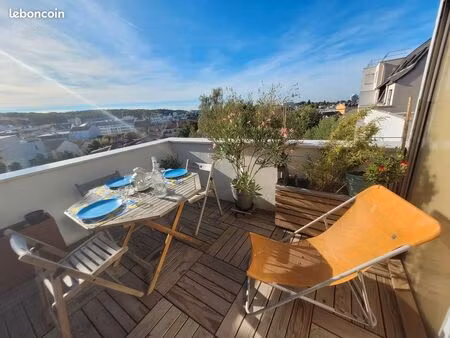 duplex lumineux avec terrasse
