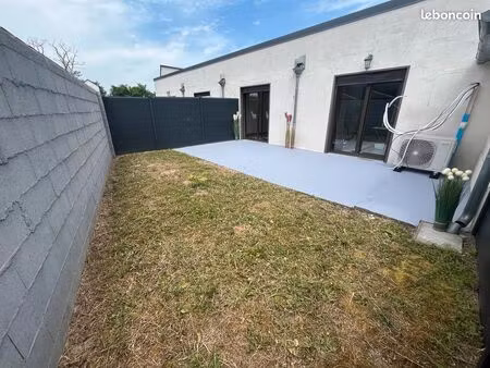 f2 34m²  plain-pied  climatisé  terrasse sans vis à vis  idéal retraité