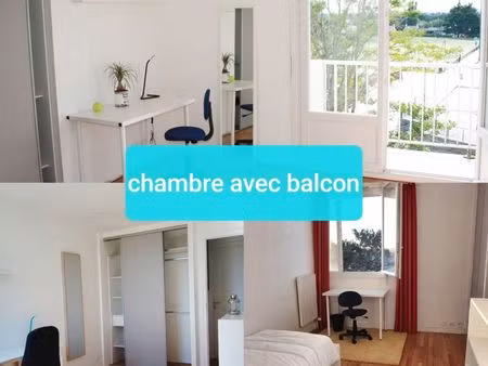 balcon- propre lumineux calme - cc
