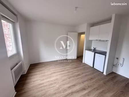 studio 1 pièce 19 m²