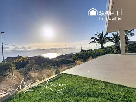 appartement d'exception en rez-de-villa avec terrasse et vue mer - les issambres (83380)