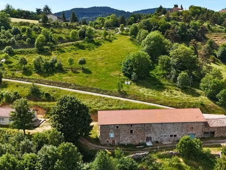 saint-pierre-sur-doux – ensemble immobilier avec maison rénovée  corps de ferme et 1 76...