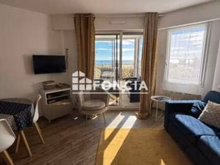 vente appartement t1 bord de mer à pornichet gambetta (44380) : à vendre t1 bord de mer / 