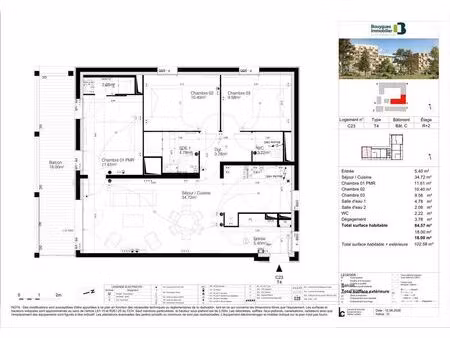 appartement à bordeaux (33300)