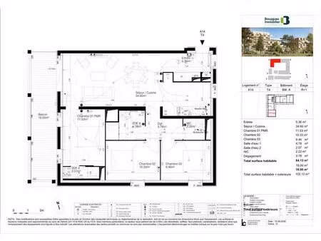 appartement à bordeaux (33300)