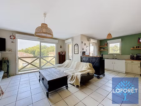 appartement saint martin de hinx t3 68 m² + 2 places de parking + 1 cave