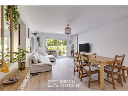 appartement de plain pied entre ville et nature