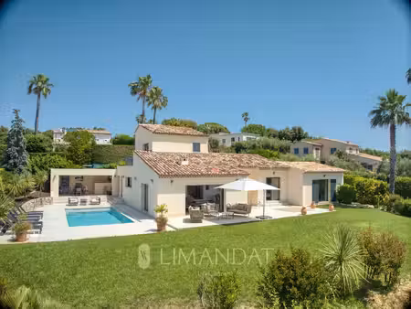 exclusivité – domaine privé de val d'azur  valbonne – villa 4 chambres – vue mer – piscine