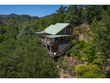 maison en ossature bois avec vue sur la nature