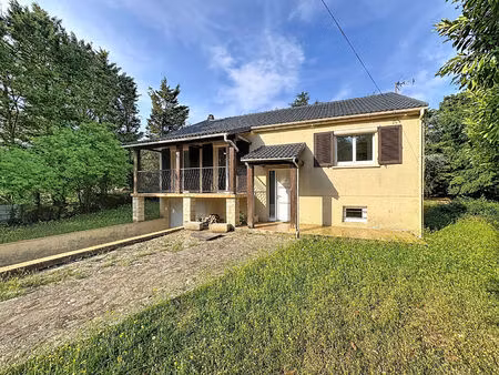 puiseux - maison de 90 m² avec sous-sol et grand terrain
