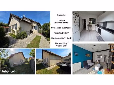 maison indépendante clefs en mains - ormesson sur marne