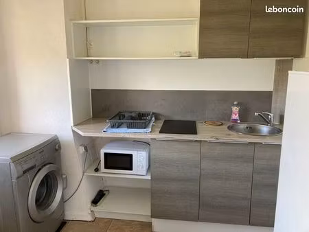 f2 meublé de 33m² proche gare raon