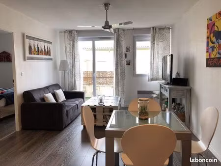 appartement t2 meublé avec 2 places de parking