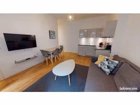 appartement t2 36 m2 / meublé - 660 euros cc - bordeaux