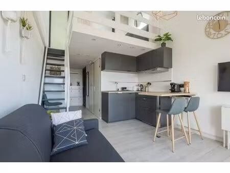 appartement meublé 32m² avec balcon vue mer – location étudiante / mobilité