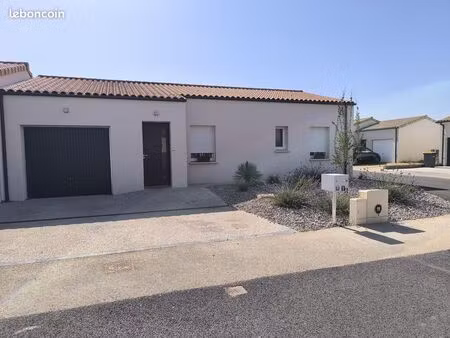 maison neuve individuelle - libre au 01/09 - la crèche/miseré