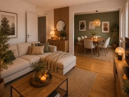 4 pièces-74 m2 bourg en bresse 01000 quartier gare peloux
