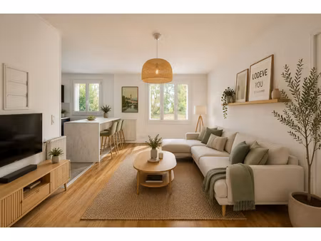 appartement nantes t3 face au parc de procé