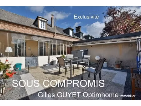 - sous compromis - plus disponible à la vente -10mn de bernay t5 78m² 95000€ avec parking 