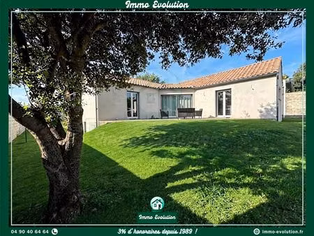 maison de plain pied - 110m ²