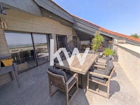 appartement t6 - 190m2 - terrasse - vue dégagée - mornant