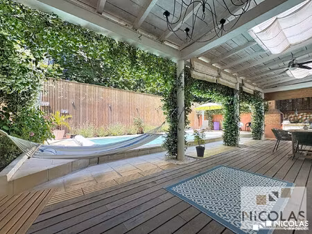 maison arcachonnaise rénovée – piscine – jardin – statio