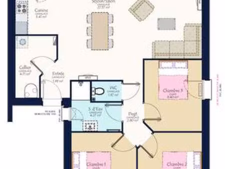 vente maison au landreau (44430) : à vendre / 78m² le landreau