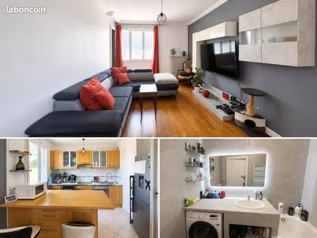 t3 meublé 56 5 m² – balcon – parking privatif – cave – lyon 5 point du jour – disponible s