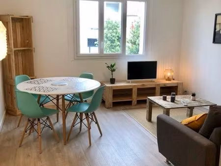 loue charmant appartement t2 meublé plus cave