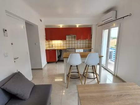 t3 meublé rénové de 44 m² – proche du centre d'agde