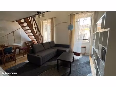 ? bordeaux — rue maubec | duplex meublé 70m² | saint-michel