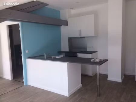 f2 de 45 m² (35 m² loi carrez) bien situé dans st etienne