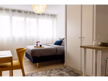 studio meublé et équipé en coliving – bron (vinatier)