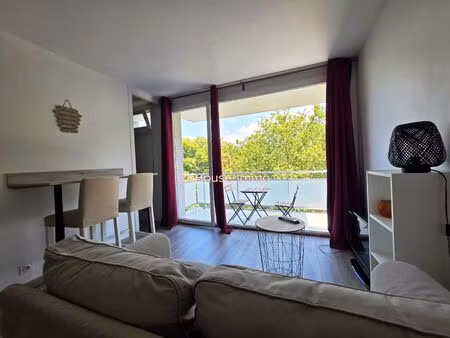 studio meublé 26 m² avec terrasse et vue montagne saint-martin-d'hères
