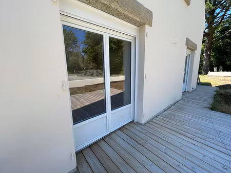 clohars-fouesnant (proche bénodet) - appartement t3 avec jardin et terrasse