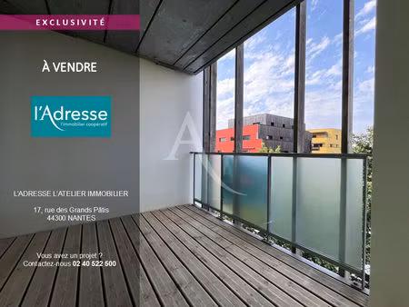 appartement nantes 2 pièce(s) 38.3 m2