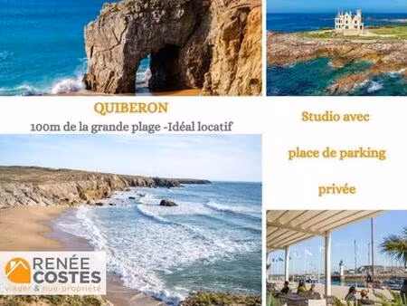 vente à terme occupée sur 60 mois - quiberon (56170)