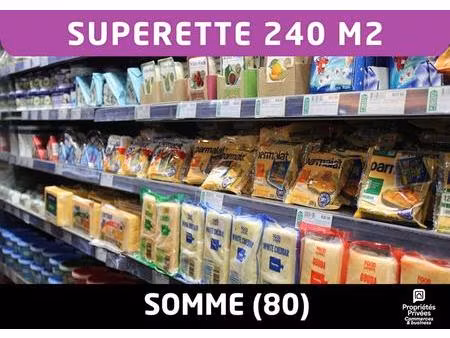 amiens - supérette 240 m2 - coeur de ville - emplacement n°1