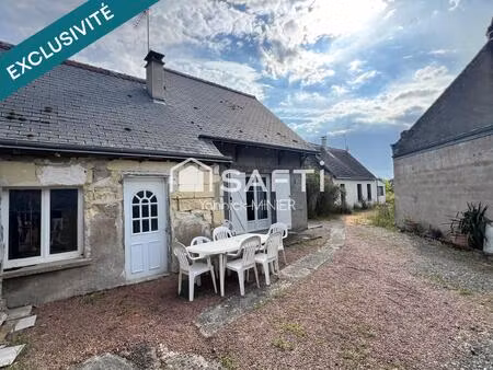 ensemble de deux maisons dont une louée 500€/mois