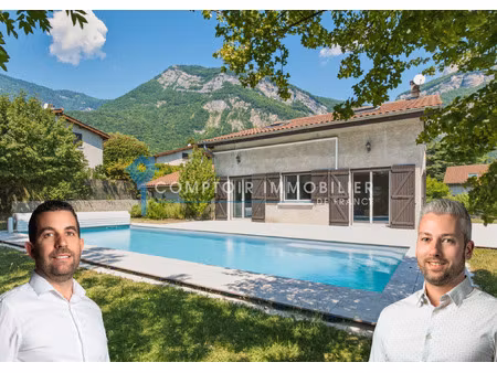 dpt (38) - a vendre - maison individuelle - bernin - vue pan