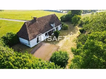 périgourdine de 80m2 avec sa grange  sur 2554 m2