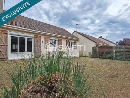 plain pied 2 chambres (possible 4) - en impasse