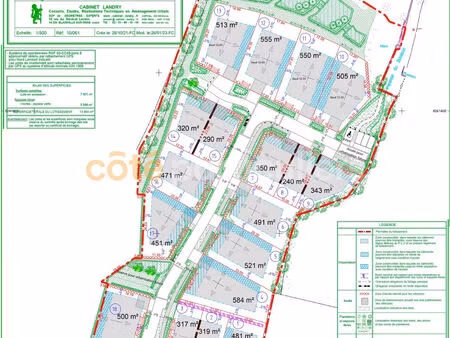 terrain 521 m² lot 5 trevieres - val des hirondelles