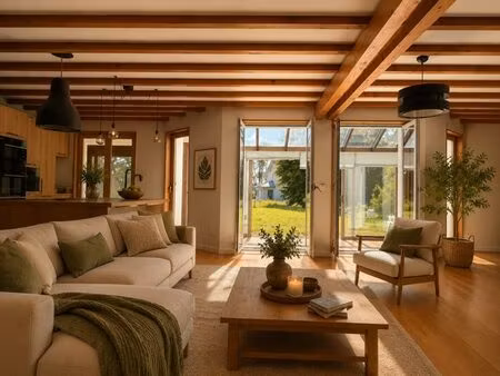 maison de 5 chambres édifiée sur 20 ares de terrain