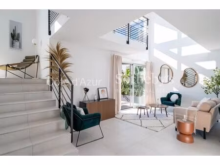 antibes : appartement de standing en duplex 4 pièces - nouvelle