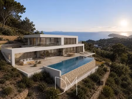 rayol canadel  vente terrain à bâtir pour projet de construction villa d'exception