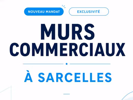 vente commerce 115 m² sarcelles (95200)