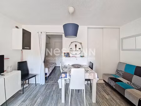 charmant studio gruissan port rive gauche