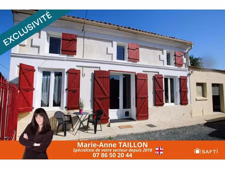 vente maison 4 pièces 91 m² à val-de-livenne (33820)  159 000 €