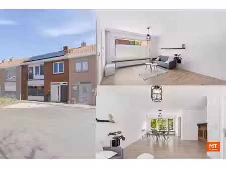 instapklare  energiezuinige woning met 3 slaapkamers  tuin en garage te koop in een rustig